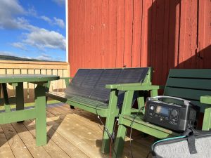 solceller för camping och outdoor